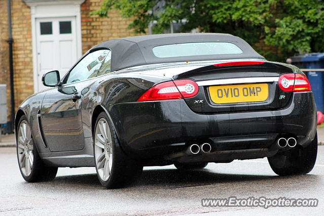 Jaguar XKR spotted in Cambridge, United Kingdom