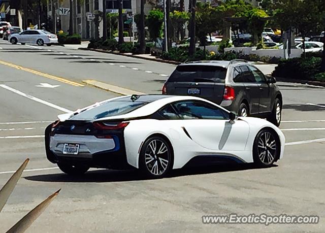 BMW I8 spotted in La Jolla, United States