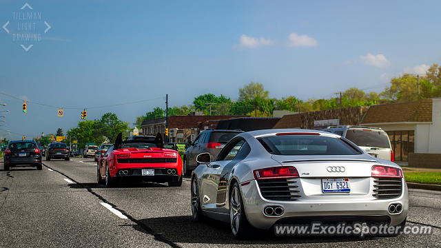 Lamborghini Gallardo spotted in Birmingham, Michigan