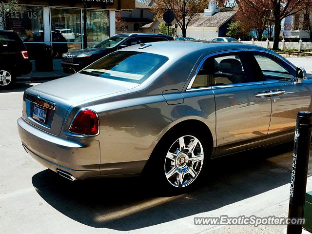 Rolls-Royce Ghost spotted in Birmingham, Michigan