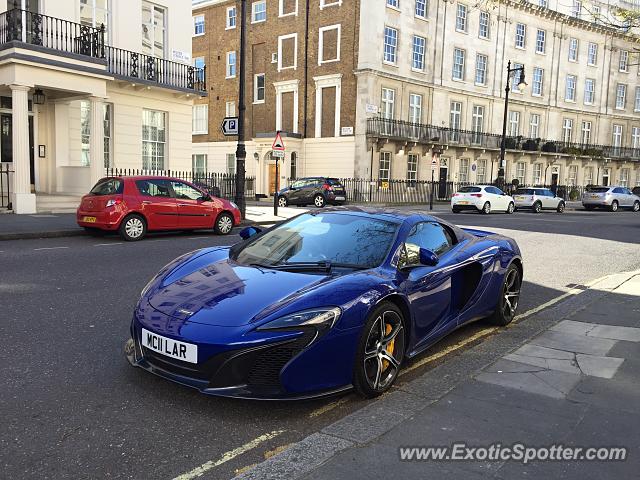 Mclaren 650S spotted in London, United Kingdom