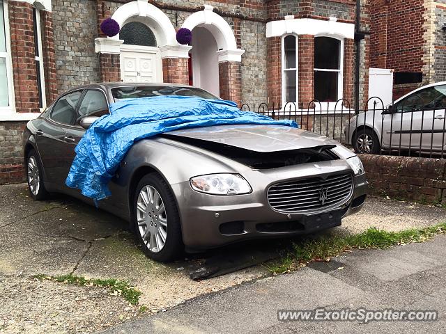 Maserati Quattroporte spotted in Reading, United Kingdom