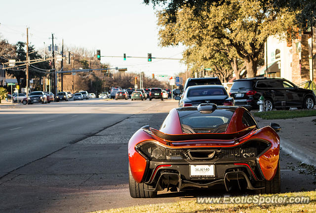 Mclaren P1 spotted in Dallas, Texas