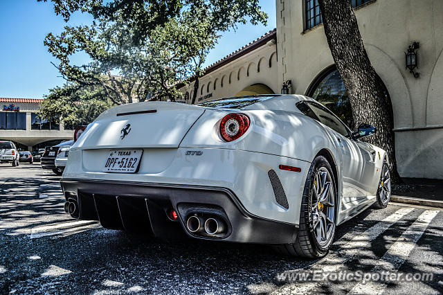 Ferrari 599GTO spotted in Dallas, Texas