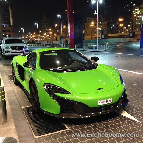 Mclaren 650S spotted in Dubai, United Arab Emirates