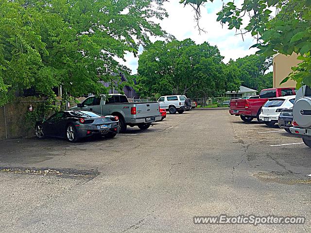 Ferrari 458 Italia spotted in Austin, Texas