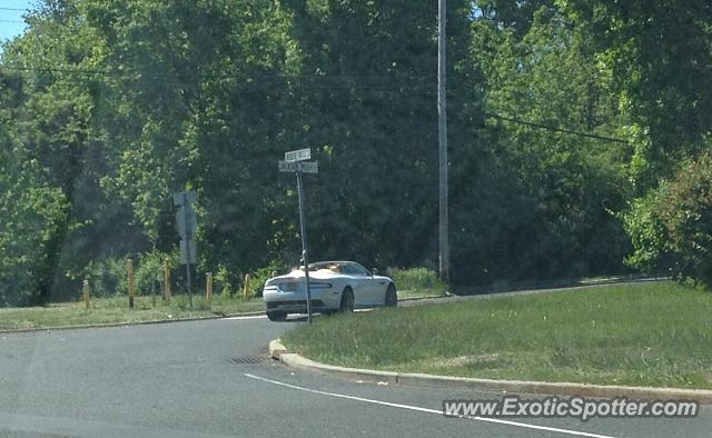 Aston Martin DB9 spotted in Howell, New Jersey
