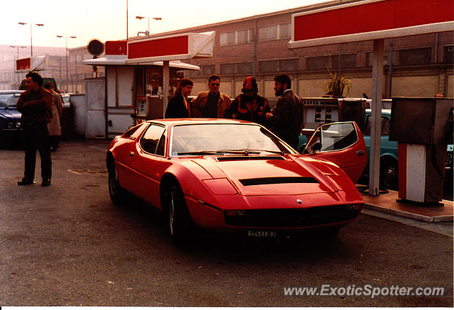 Maserati Merak spotted in Turin, Italy