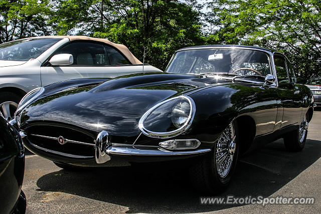 Jaguar E-Type spotted in Cincinnati, Ohio