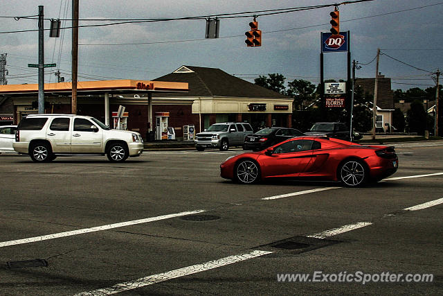 Mclaren MP4-12C spotted in Cincinnati, Ohio