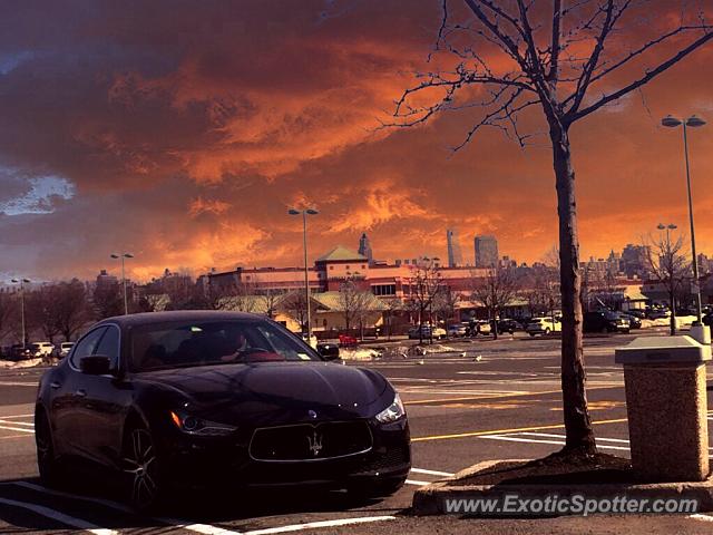 Maserati Ghibli spotted in Edgewater, New Jersey