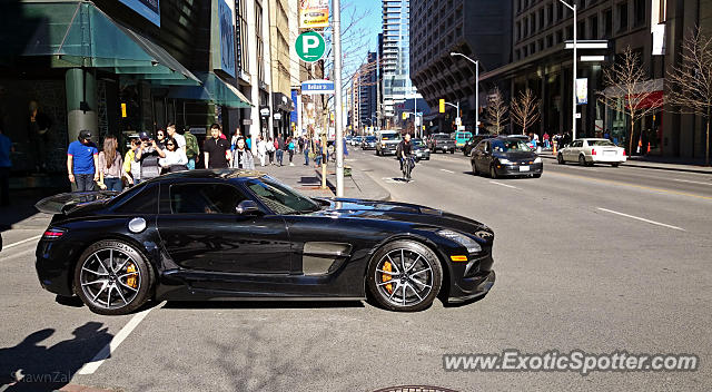 Mercedes SLS AMG spotted in Toronto, Ontario, Canada