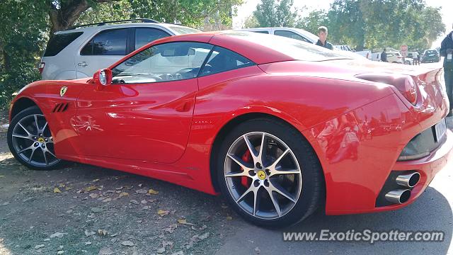 Ferrari California spotted in Vryburg, South Africa