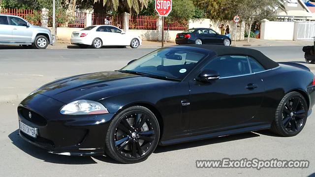 Jaguar XKR spotted in Vryburg, South Africa