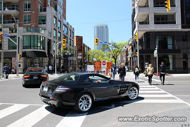 Mercedes SLR spotted in Toronto, Canada