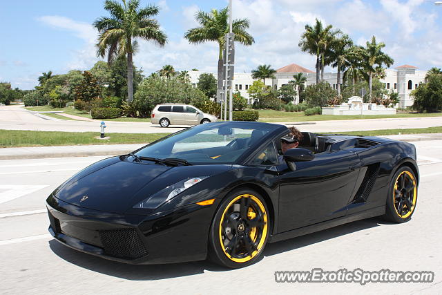 Lamborghini Gallardo spotted in Jensen Beach, Florida
