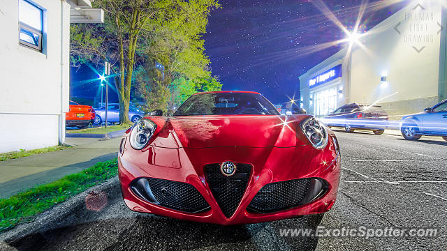 Alfa Romeo 4C spotted in Royal Oak, Michigan