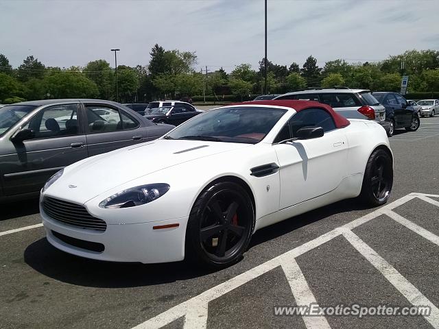 Aston Martin Vantage spotted in West orange, New Jersey