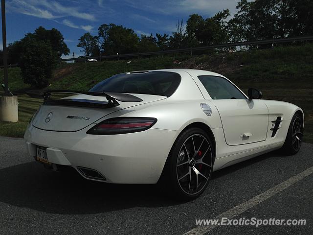 Mercedes SLS AMG spotted in Allentown, Pennsylvania