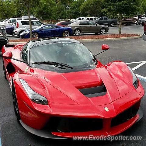 Ferrari LaFerrari spotted in Fort Lauderdale, Florida