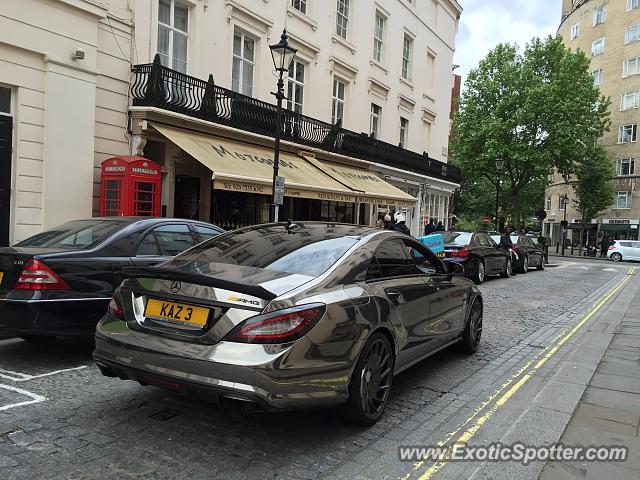 Mercedes C63 AMG Black Series spotted in London, United Kingdom