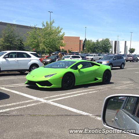 Lamborghini Huracan spotted in Freehold, New Jersey