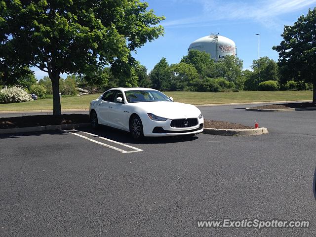 Maserati Ghibli spotted in Freehold, New Jersey