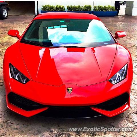 Lamborghini Huracan spotted in Fort Lauderdale, Florida