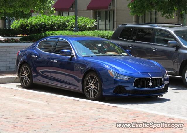 Maserati Ghibli spotted in WashIngton, DC, Maryland