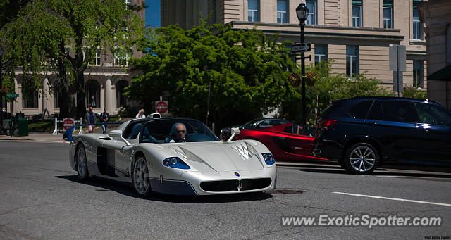 Maserati MC12 spotted in Greenwich, Connecticut