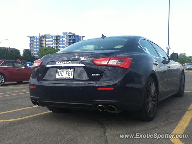 Maserati Ghibli spotted in Laval, QC, Canada