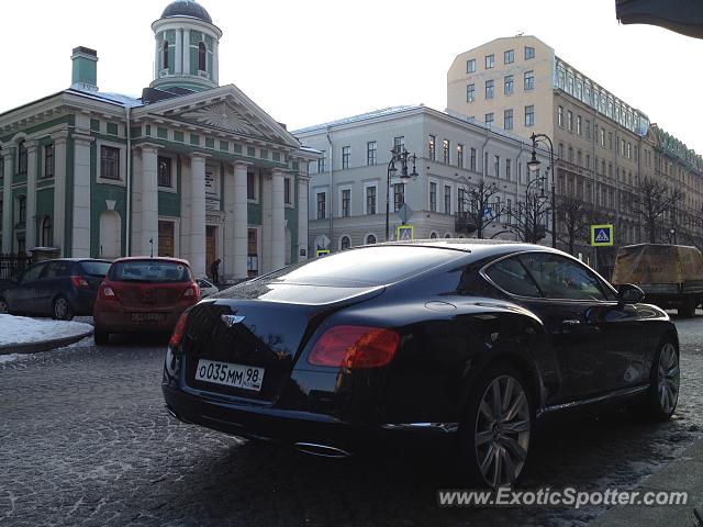 Bentley Continental spotted in St.Petersburg, Russia