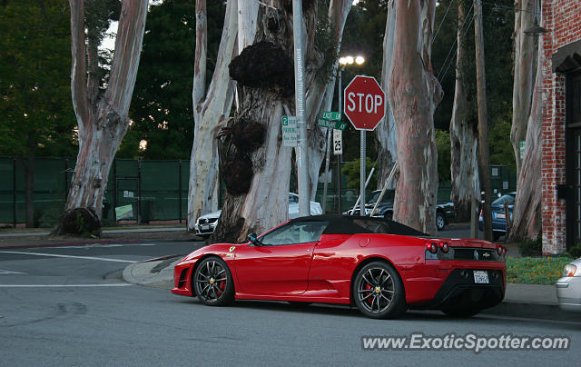 Ferrari F430 spotted in Burlingame, California