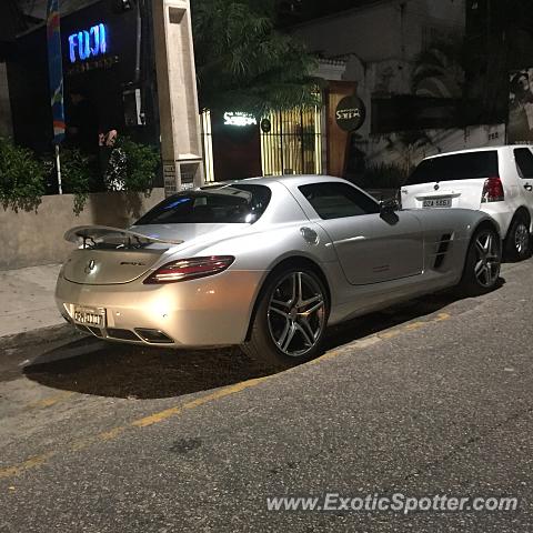Mercedes SLS AMG spotted in Fortaleza, Brazil