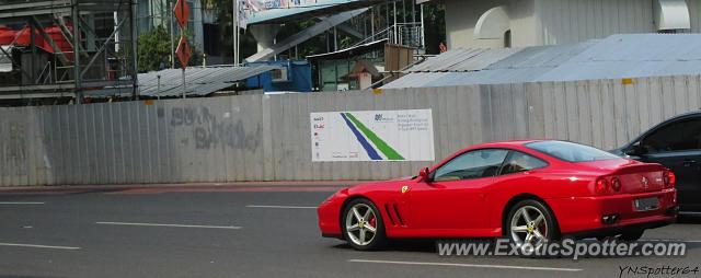 Ferrari 575M spotted in Jakarta, Indonesia