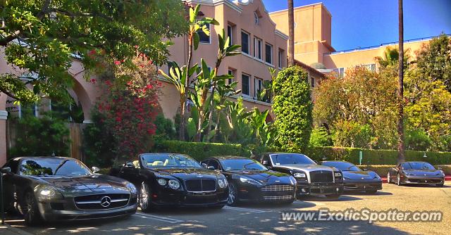 Mercedes SLS AMG spotted in Beverly Hills, California
