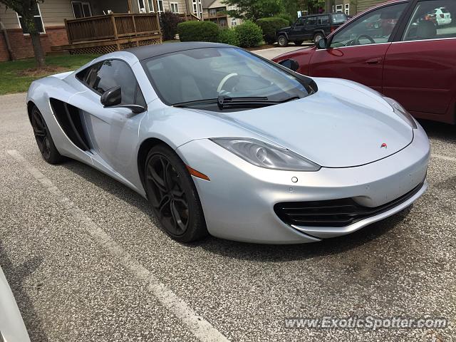 Mclaren MP4-12C spotted in Bloomington, Indiana