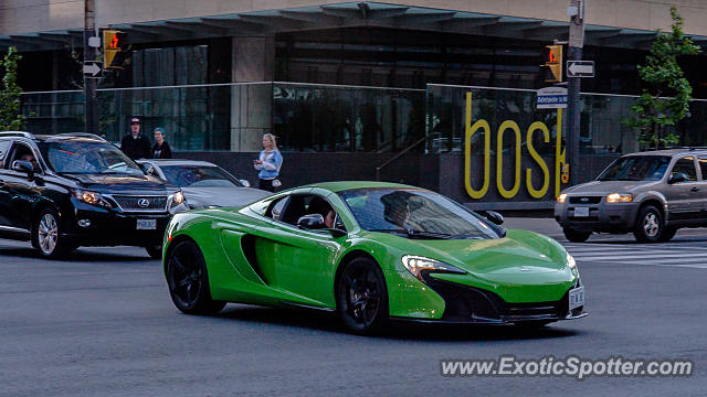 Mclaren 650S spotted in Toronto, On, Canada
