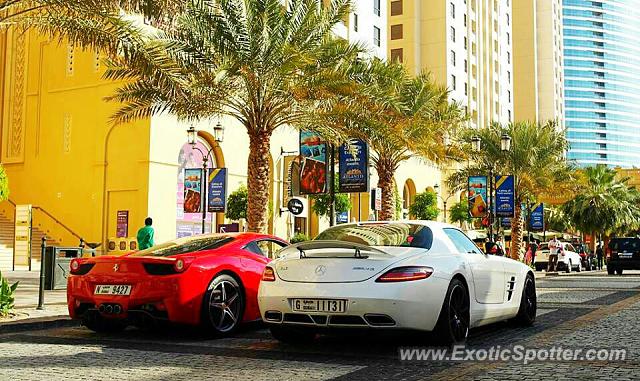 Ferrari 458 Italia spotted in Dubai, United Arab Emirates