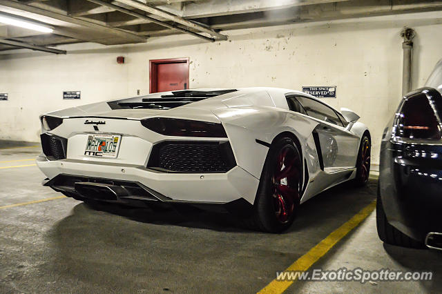 Lamborghini Aventador spotted in Cincinnati, Ohio