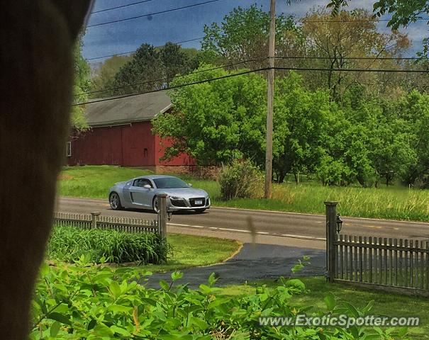 Audi R8 spotted in Pittsford, New York