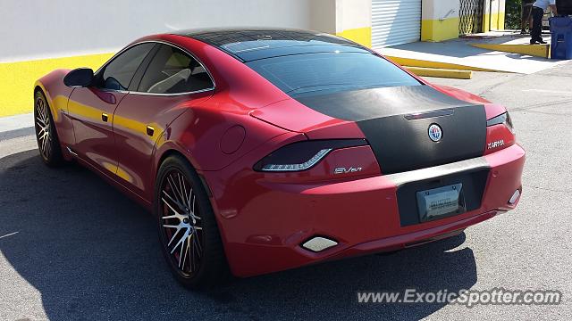 Fisker Karma spotted in Atlanta, Georgia