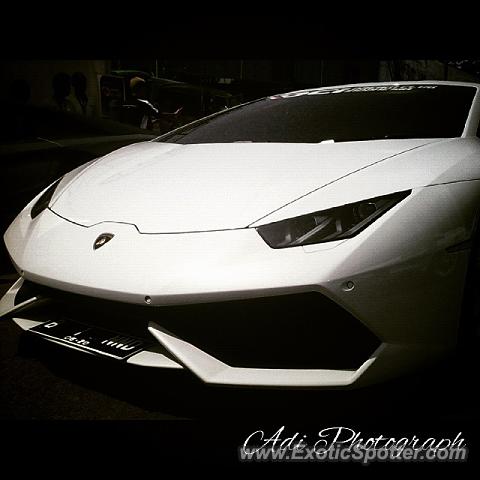 Lamborghini Huracan spotted in Bogor, Indonesia