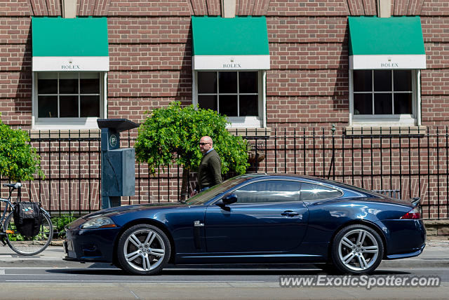Jaguar XKR spotted in Toronto, On, Canada