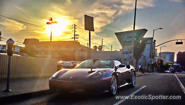 Ferrari F430 spotted in Westwood, California