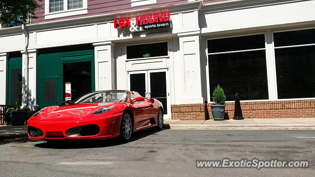Ferrari F430 spotted in Huntersville, North Carolina