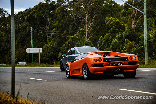 Lamborghini Diablo spotted in Sydney, Australia