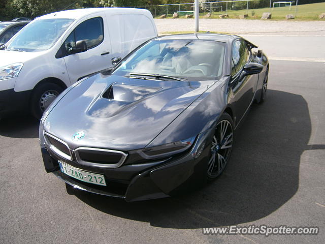 BMW I8 spotted in Huy, Belgium