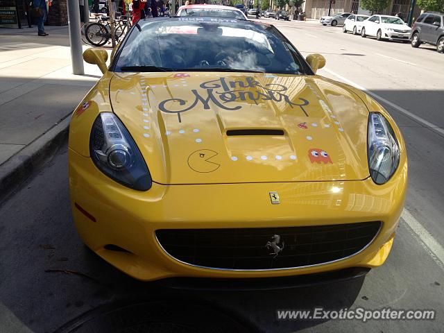 Ferrari California spotted in Denver, Colorado