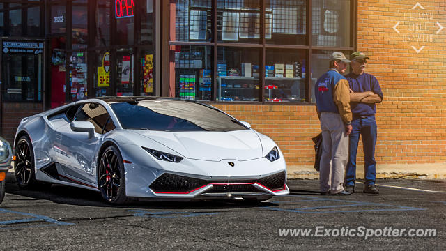 Lamborghini Huracan spotted in Birmingham, Michigan